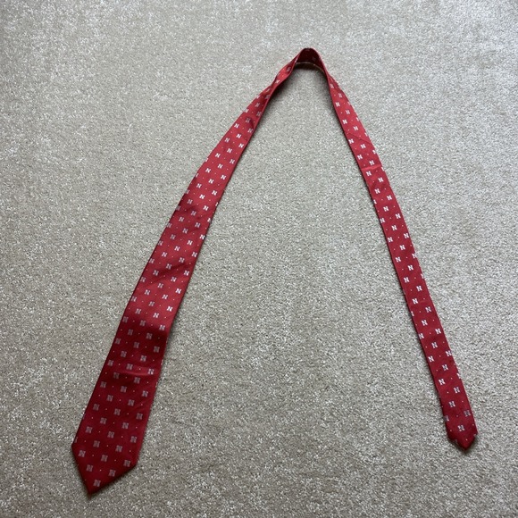 The Jardine Collection Other - The Jardine‎ Tie Mens Red Nebraska NCAA Workwear Business Outdoor NEW